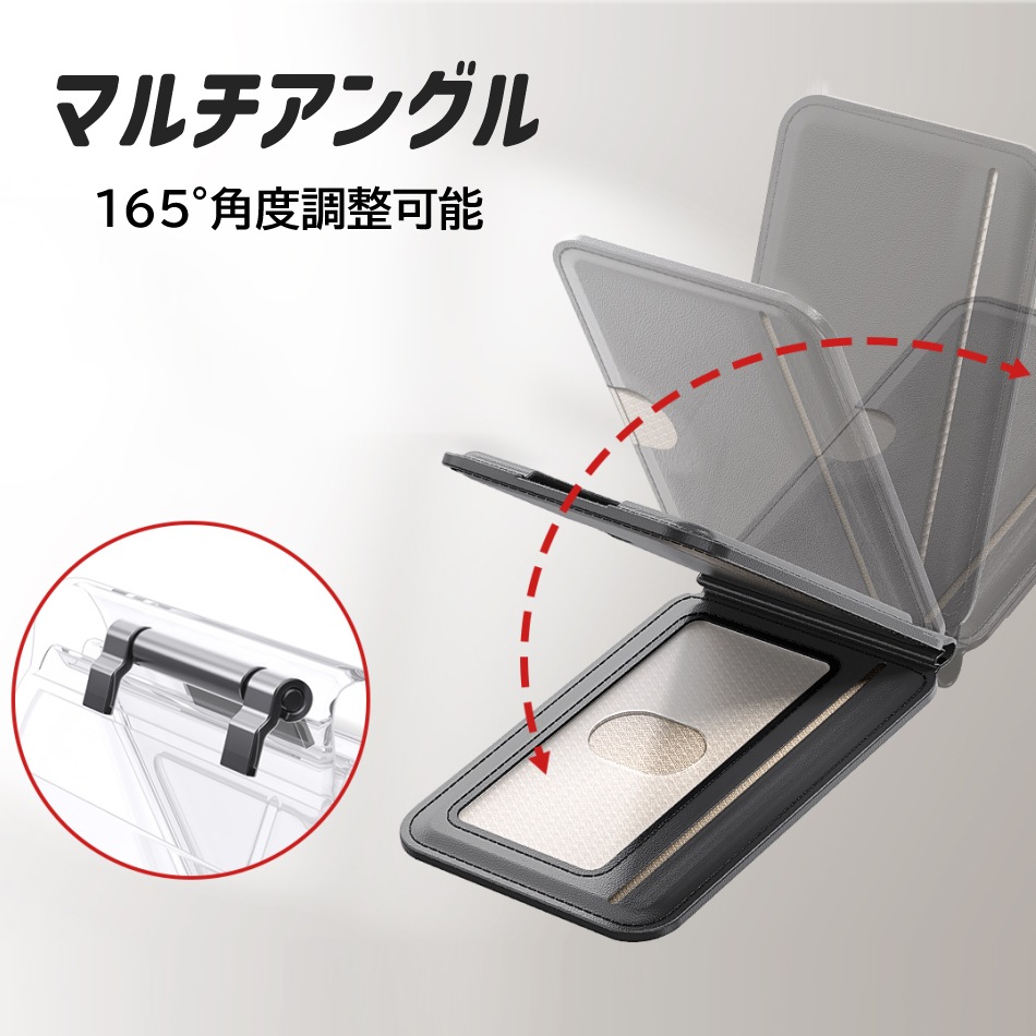 カード入れ スマホスタンド カードケース カード 5枚 収納 マルチスタンド マグセーフ マグネット 磁石 iPhone Android スマホホルダー 超薄 卓上 iwalk アイウォーク
