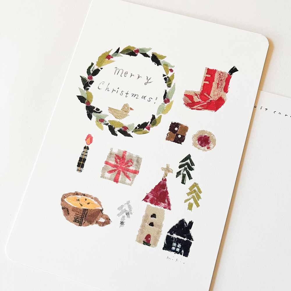 ポストカード「クリスマスの夜」 | tamura shop