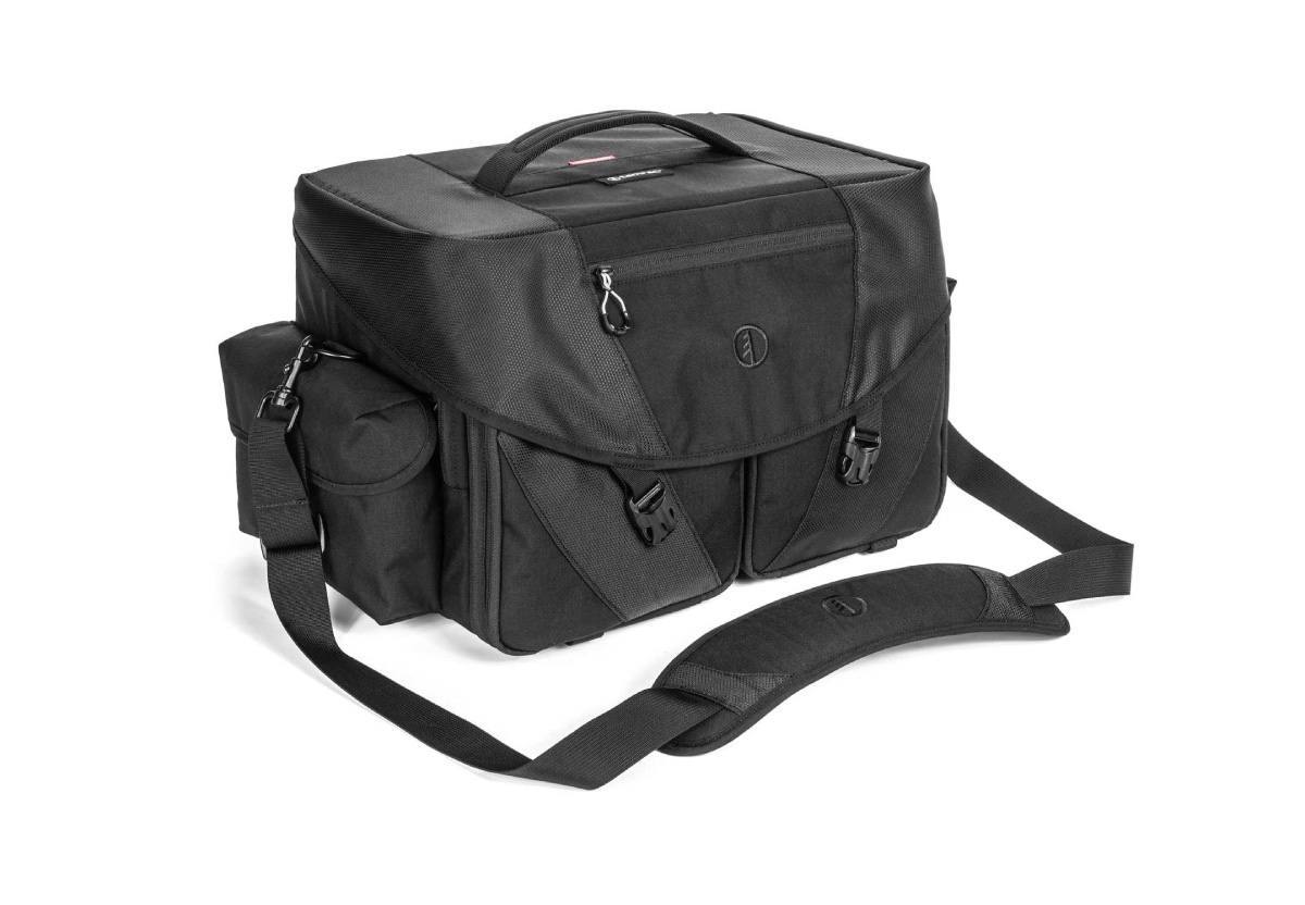 タムラック (tamrac) ショルダーバッグ Stratus ストラタス 21 大型ショルダーバッグ 21L コーデュラ YKKジッパー 三脚取付可能 アクセサリーポーチ付属