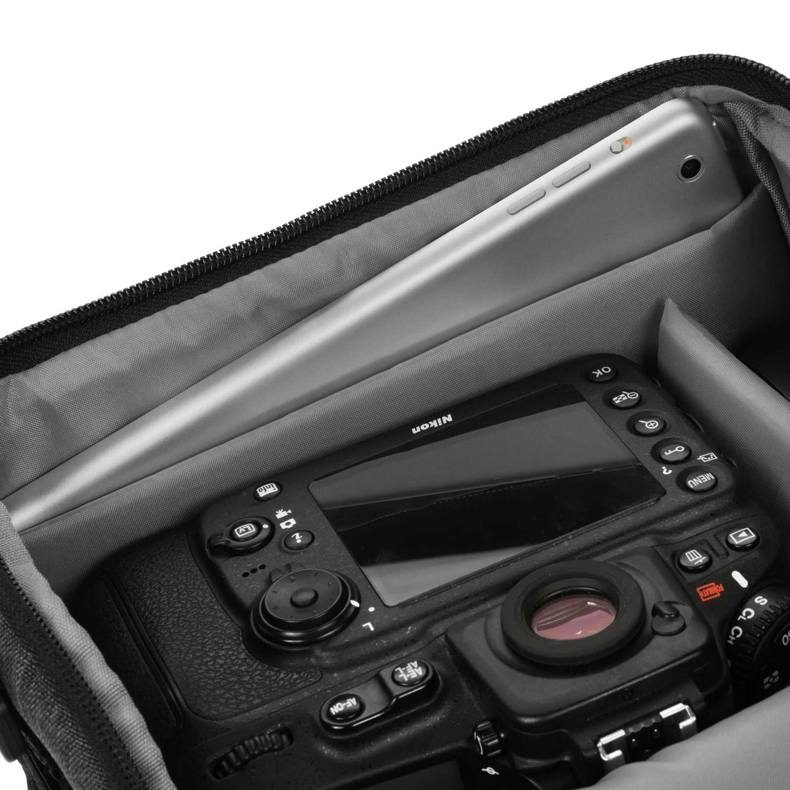 タムラック (tamrac) ショルダーバッグ TRADEWIND 5.1 一眼レフ/ミラーレスカメラ用 グレー 5.1L 小型バッグ