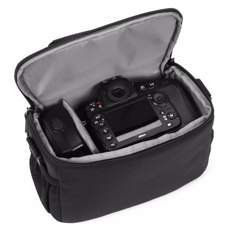 タムラック (tamrac) カメラバッグ Jazz ショルダーバッグ 45 v2.0 ブラック デジタル一眼/ミラーレス収納可能
