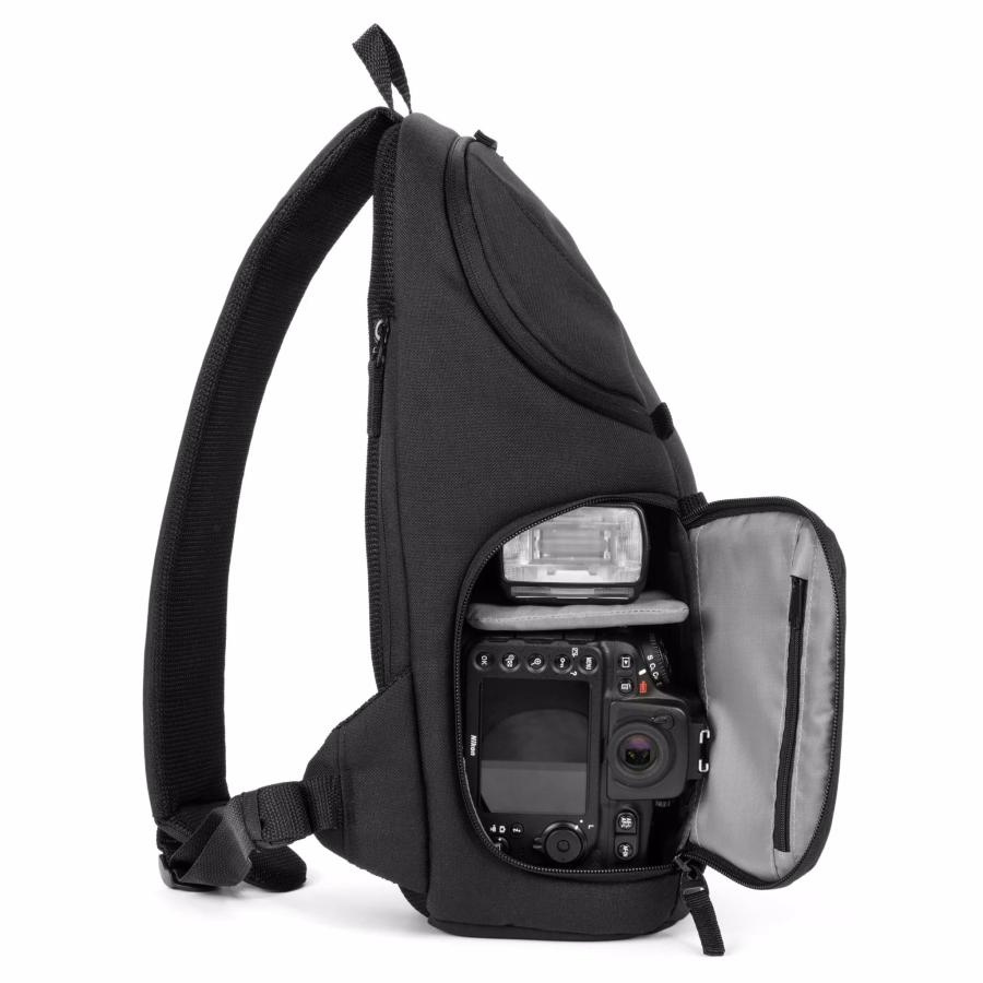 タムラック (tamrac) カメラバッグ Jazz フォトスリングバッグ 76 v2.0 ブラック デジタル一眼/ミラーレス収納可能