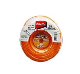 マキタ 四角ナイロンコード 太さ2.4mm 長さ50m A-51801×1個