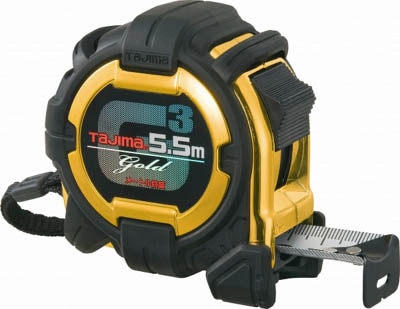 タジマ G3ゴールドロック25 7.5m/メートル目盛/ブリスター G3GL25-75BL