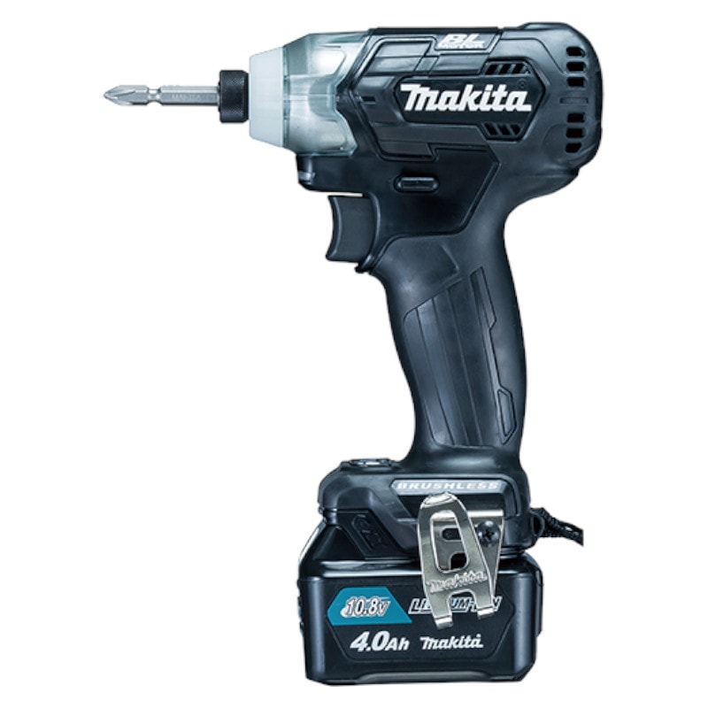 マキタ 充電式インパクトドライバ TD111DSMXB（黒）10.8Vスライド/4.0