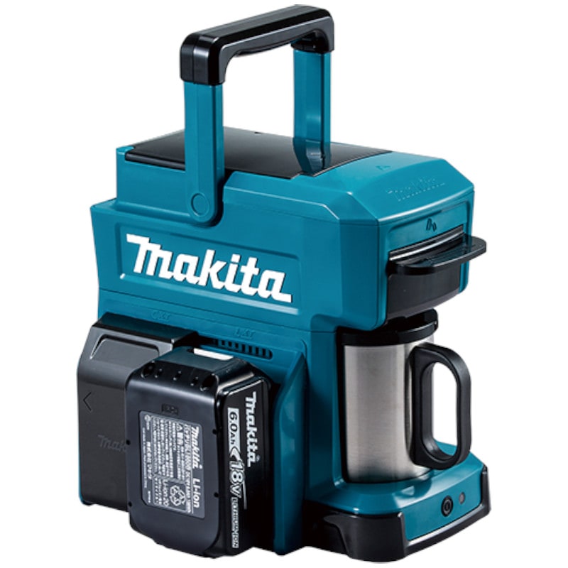 新品未使用 Makita マキタ 充電式コーヒーメーカー CM501DZ マキタ 充電式コーヒーメーカー CM501DZ（青）（本体のみ