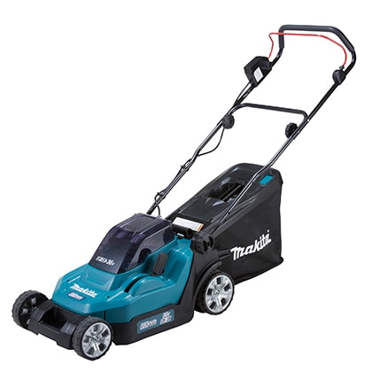 マキタ　MLM382DPG2　380mm充電式芝刈機 18V+18V/6.0Ah(バッテリBL1860B×2・2口急速充電器DC18RD付) 【代引き不可】