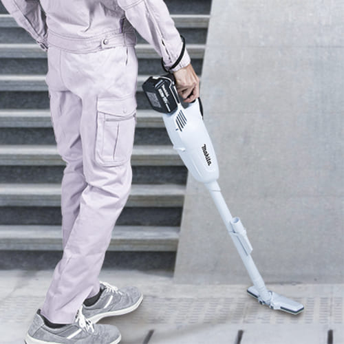 マキタ 充電式クリーナー CL181FDRFW 白 カプセル式（バッテリBL1830B