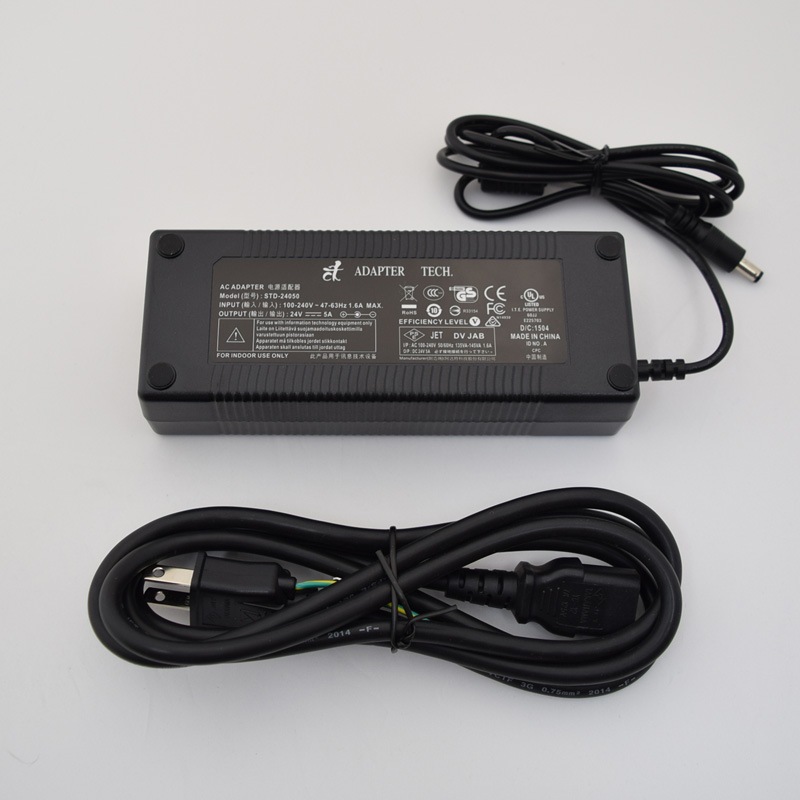 DC24V出力 5A・120Wタイプ AC/DCアダプター /STD24050 DC24V出力 5A・120Wタイプ AC/DCアダプター /STD24050