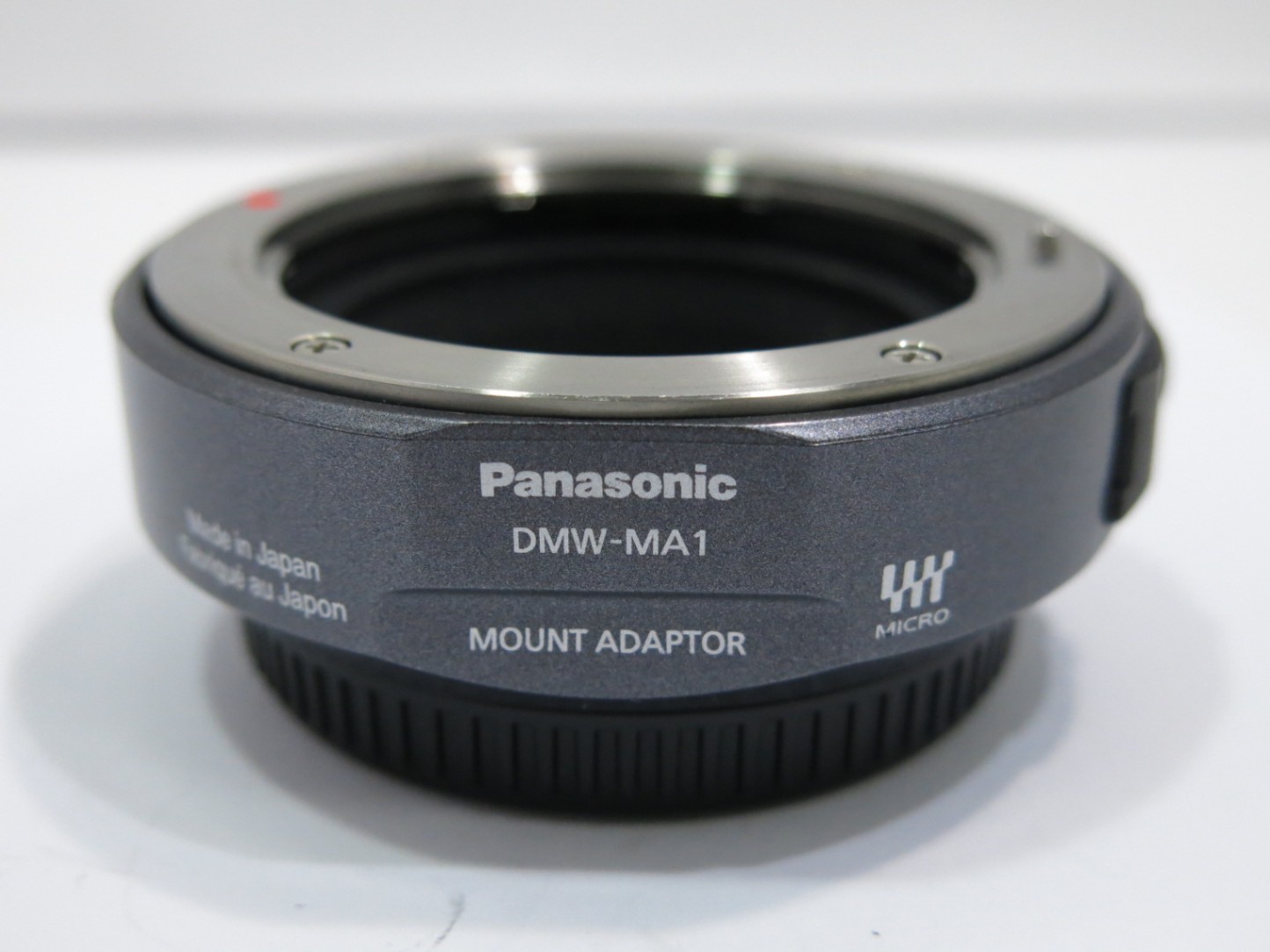 マウントアダプター 】Panasonic DMWMA1 MOUNT ADAPTOR 4/3⇒M4/3パナソニック [QS839