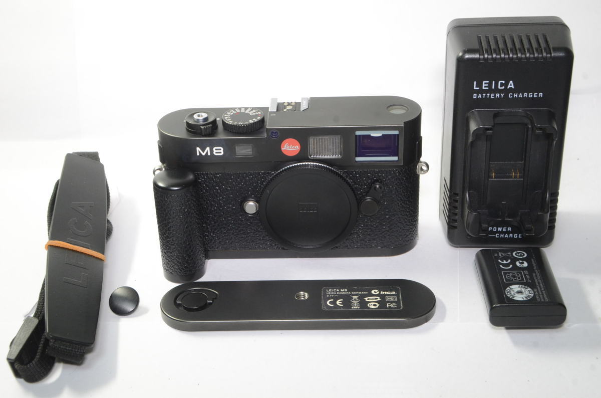 Leica M8 ボディー MB.2純正グリップ付 ライカ デジタルカメラ [管 