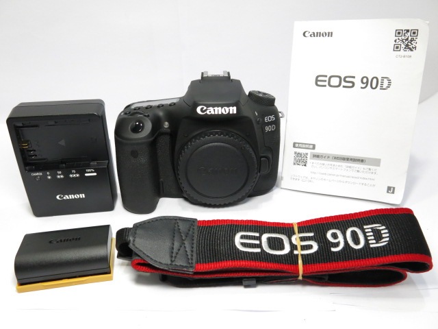 美品 】Canon EOS 90D ボディー 純正バッテリー・チャージャー