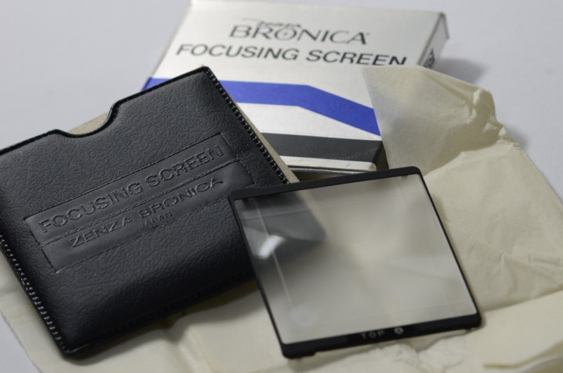 ZENZA BRONICA EC FOCUSING SCREEN ブロニカ スクリーン [管KY207