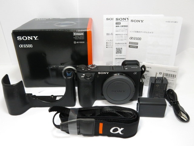 SONY α6500 ボディ オマケ付き！ SONY α6500 ボディ(ILCE−6500) 箱