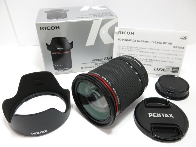 RICOH HD PENTAX-DA 16-85mm F3.5-5.6 ED DC WR リコー RICOH HD PENTAX-DA 16-85mm F3.5-5.6 ED DC WR リコー