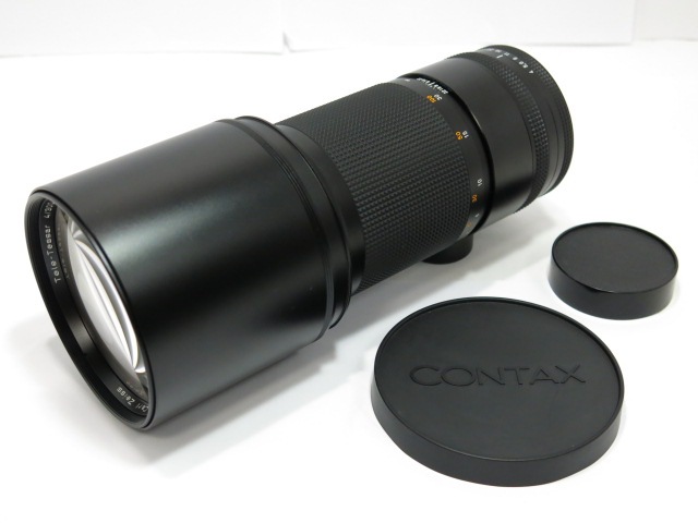 美品 】CONTAX Carl Zeiss Tele-Tesser 300mm F4 MMJ T＊レンズ