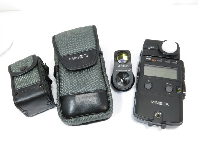MINOLTA FLASH METER IV VIEWFINDER 5°付 フラッシュメーター 露出計