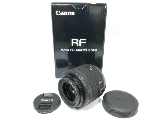 Canon RF 35mm F1.8 Macro IS STM 箱つき 並品・元箱有】Canon