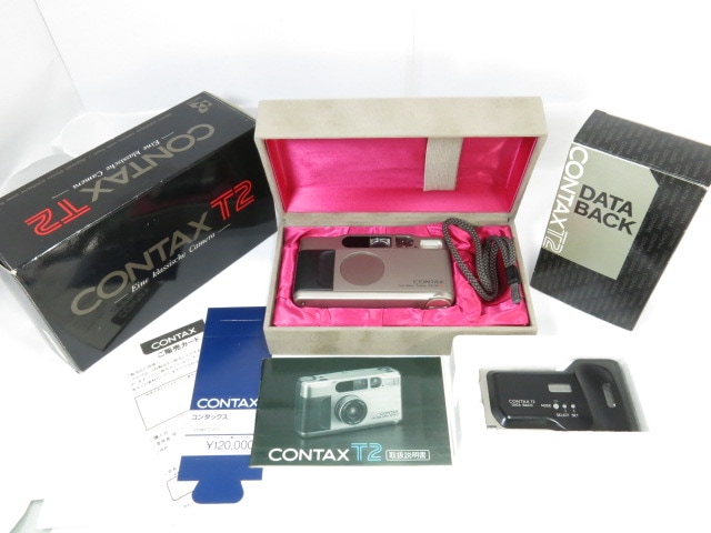 CONTAX T2 データバック付き 中古 コンタックス T2用 データバック