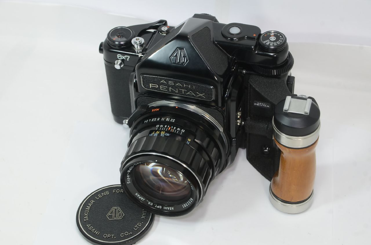 中古】(ペンタックス) PENTAX 6x7 木製グリップ