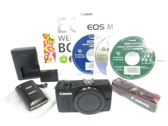 Canon EOS M ボディー 90EX スピードライト付 ミラーレス キヤノン [管