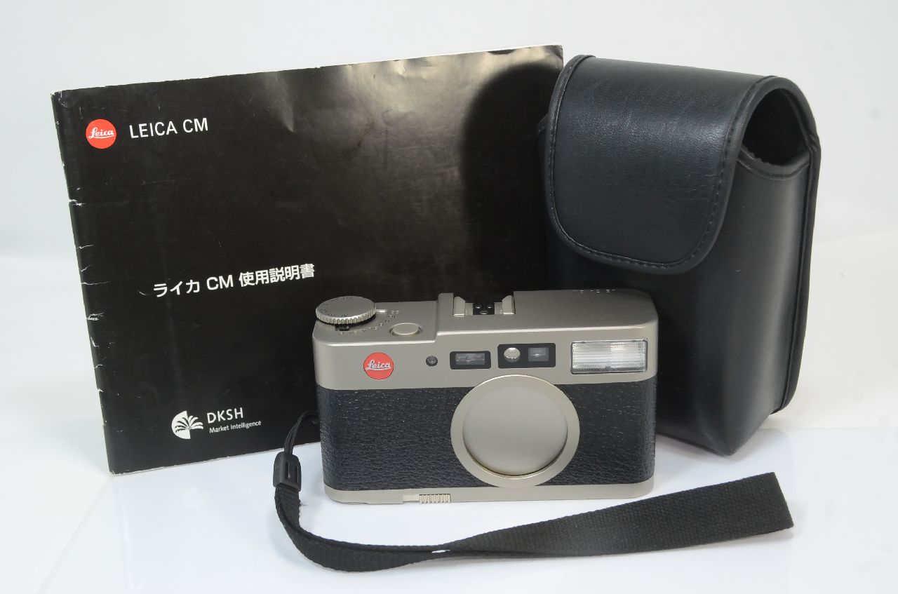 Leica CM SUMMARIT 40mmF2.4 説明書付 ライカ 高級コンパクト フイルム 
