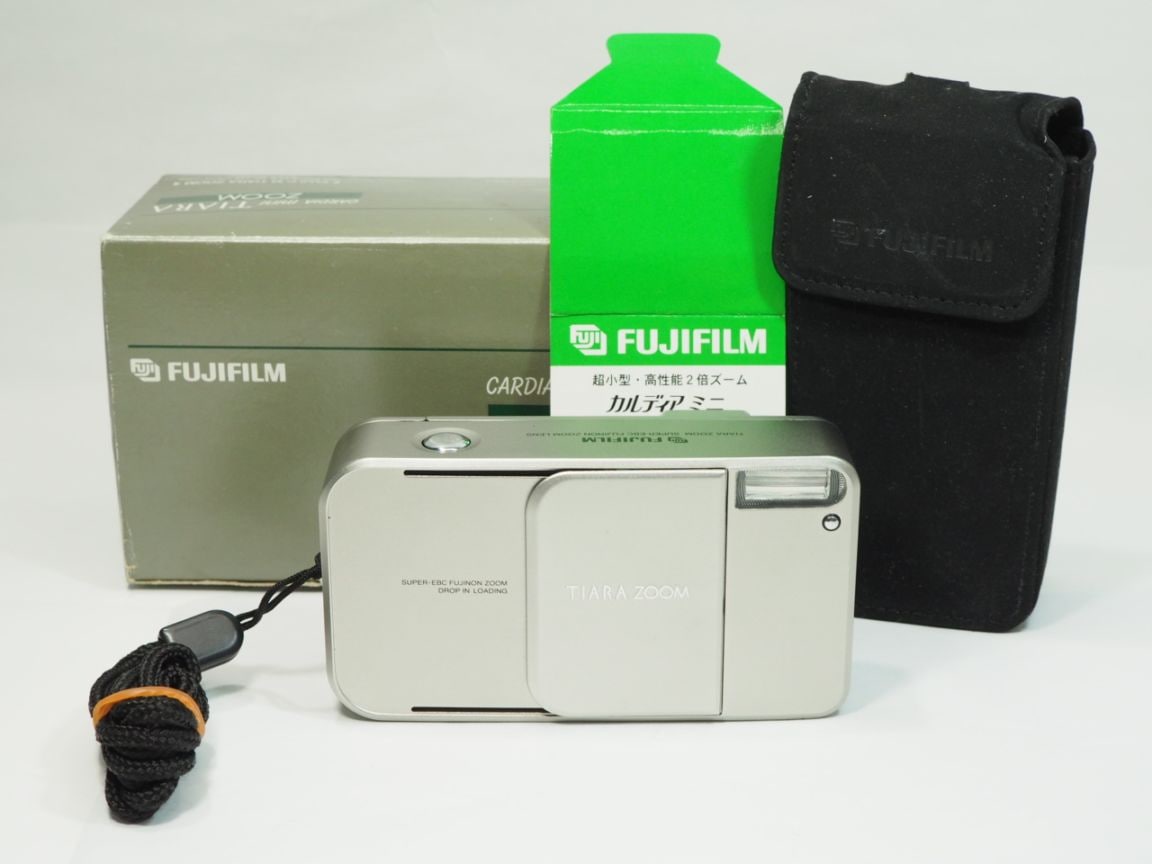 作動良好 】FUJIFILM CARDIA mini TIARA ZOOM ティアラズーム フジ 管