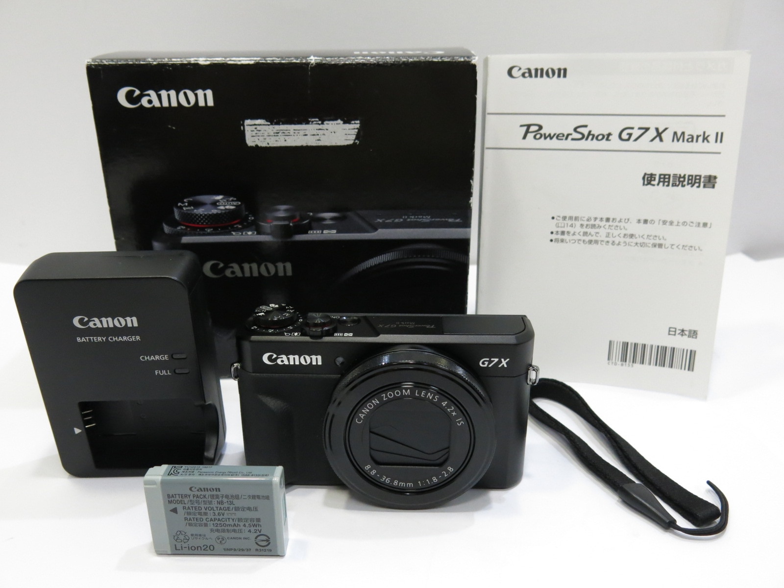 充電器なし】Canon Power Shot G7X Mark II 【公式通販】