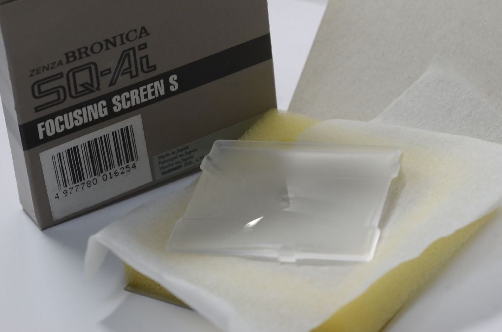 美品 ZENZA BRONICA ブロニカ SQ用 フォーカシング スクリーン S