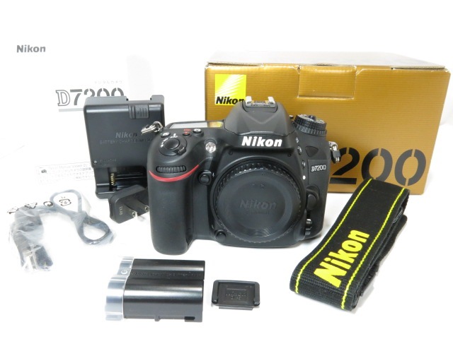 Nikon D7200【元箱付き良品】 元箱付き】Nikon D7200