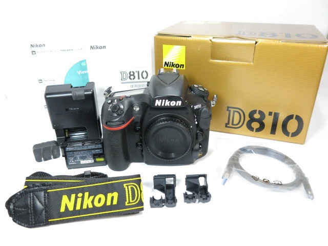 人気モデル】Nikon D810 ボディ 元箱・付属品あり