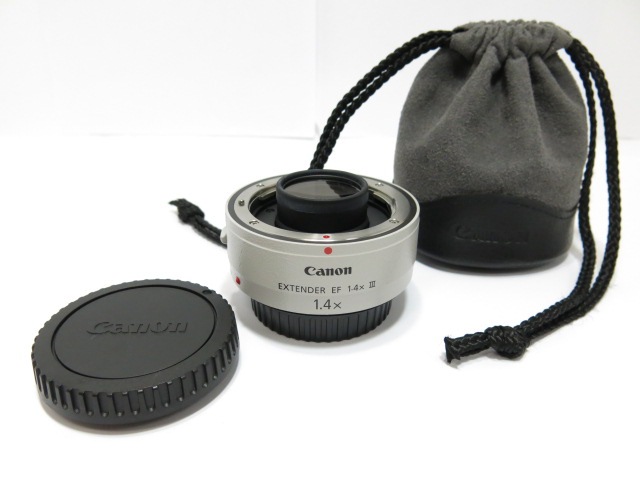 Canon エクステンダー EF 1.4x Ⅱ専用ポーチ付き Canon EXTENDER EF1.4