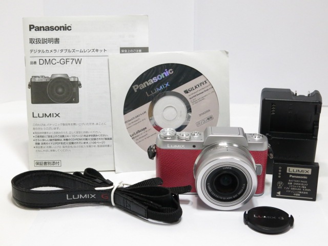 Panasonic LUMIIX DMC-GF7 ピンク G VArio 12-32mmF3.5-5.6 レンズ 