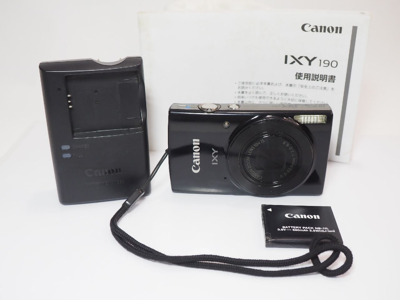 【美品】Canon IXY 190 BK コンパクトデジタルカメラ ブラック Amazon | Canon デジタルカメラ IXY 190 ブラック 光学10倍ズーム