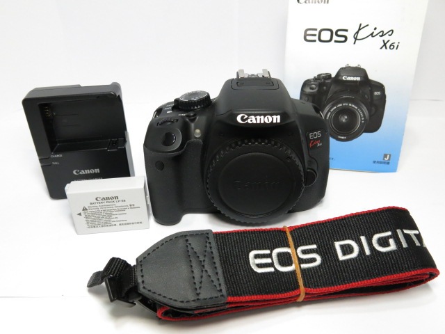 美品 】Canon EOS Kiss X6i ボディー キヤノン [管CN904] | デジタル 