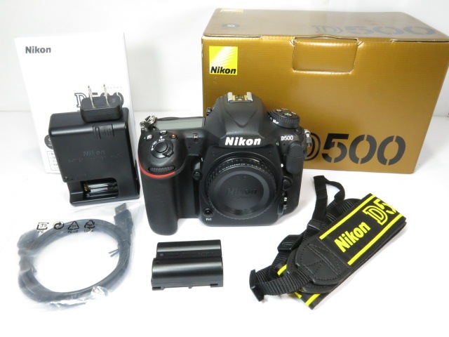 Nikon D500 ボディー ニコン 元箱付き [管NI2070] | デジタル一眼レフ