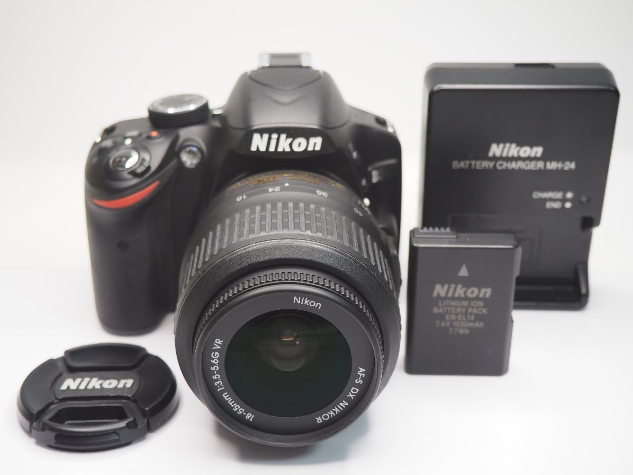 Nikon D3200 AF-S18-55mmVR レンズセット ニコン [管NI5074 