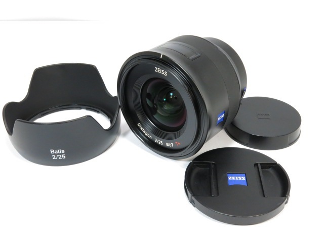 ZEISS Batis Distagon 25mm F2 SONY Eマウント 純正フード付 ［管 