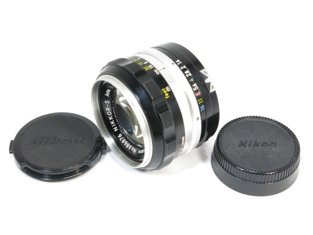 □ NIKON ニコン NIIKOR AUTO 50mm f2 □