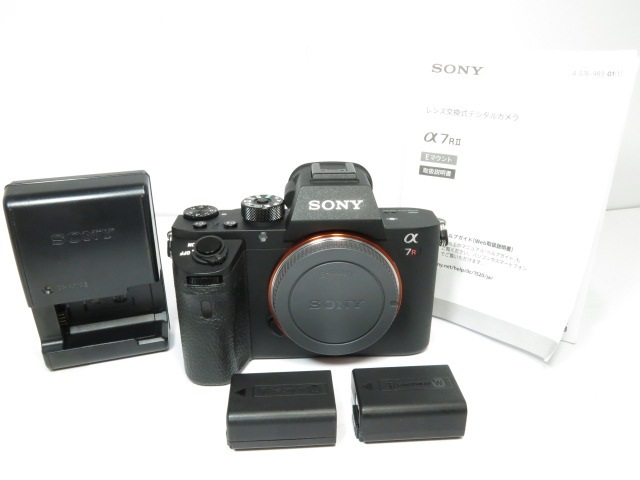 SONY - 美品 SONY α7Rⅱ ボディ フルサイズ　純正予備バッテリー付き α7R II | デジタル一眼カメラα（アルファ） | ソニー