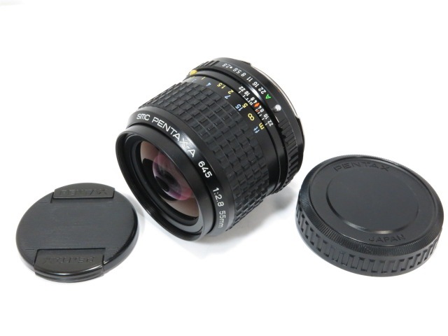PENTAX SMC-A 645 55mm F2.8 ペンタックス 645用 レンズ [管PX2167