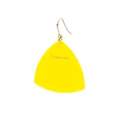 ランテルナ　Pick Hook (ピックのピアス)　イエロー