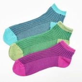 ANONYMOUSISM(アノニマスイズム)　ソックス　メンズ　リブ網くるぶしソックス