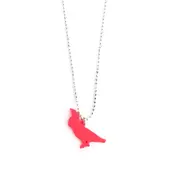ランテルナ　サファリ　ネックレス　Cockatoo(キバタン)　ピンク