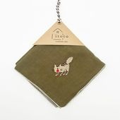 itoto 今治ハンカチ　やんのか猫トラ