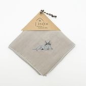 itoto　弁当ハンカチ　ロシアンブルー