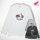 ホンダ　スーパーカブロングTシャツ