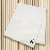 竹から生まれた竹タオル　宇都宮動物園コラボ　パンダ刺繍