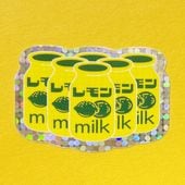 ステッカー　レモンMILK