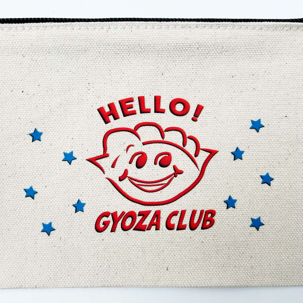 フラットポーチ ハローGYOZACLUB | ステーショナリー | 丹波屋栃木銘店